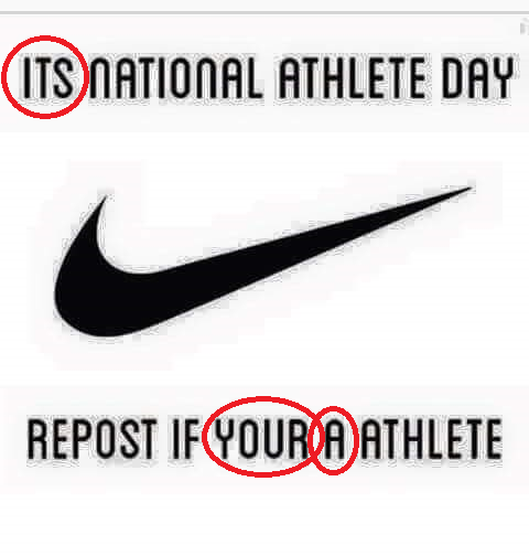 Athlete meme