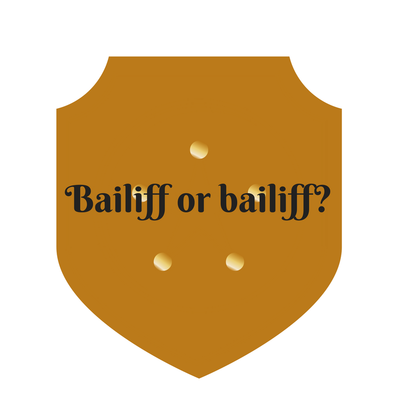 Bailiff or bailiff-