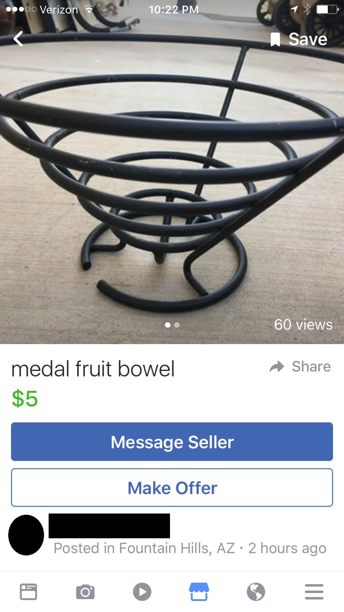 Medal Fruit Bowel