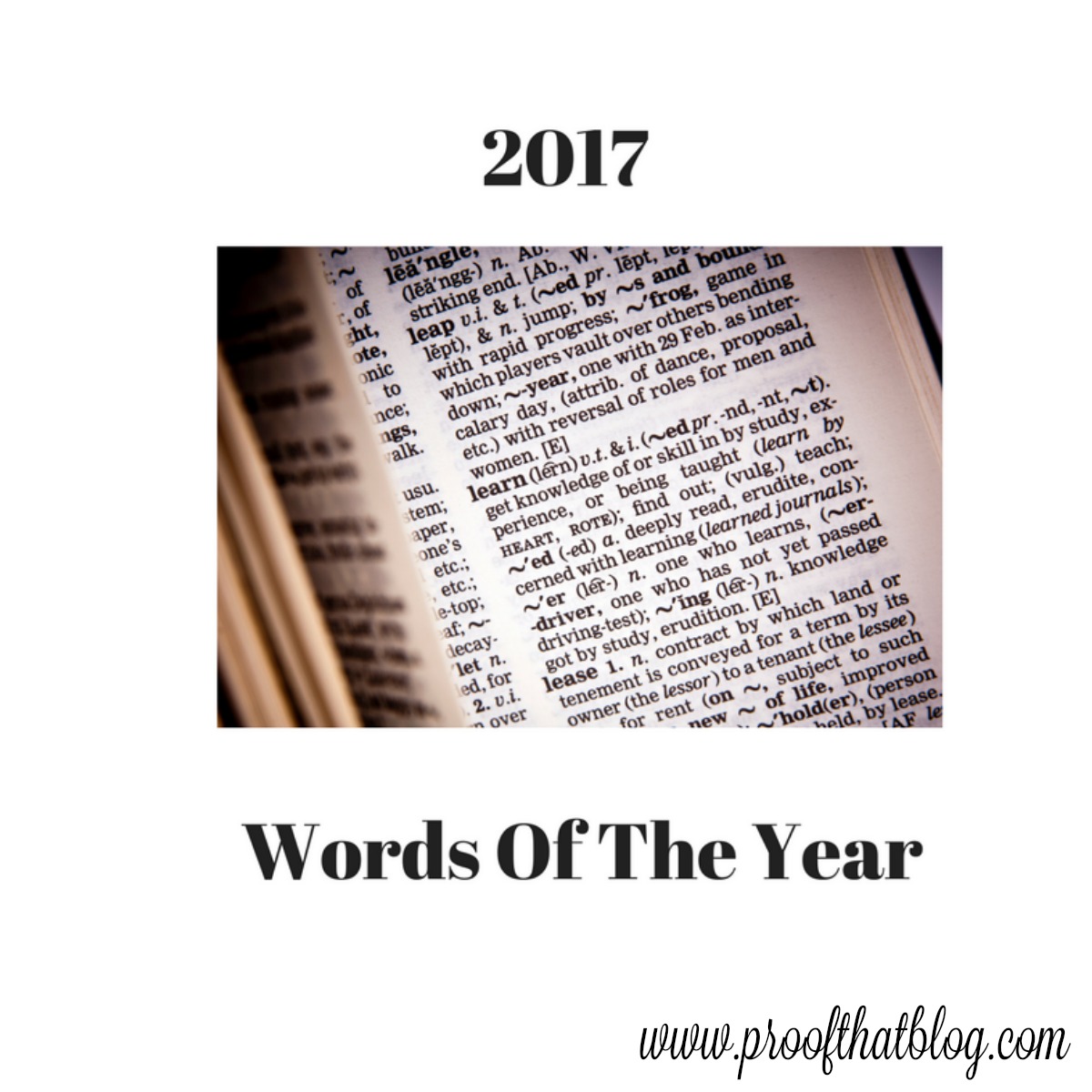 2017 Words of the Year