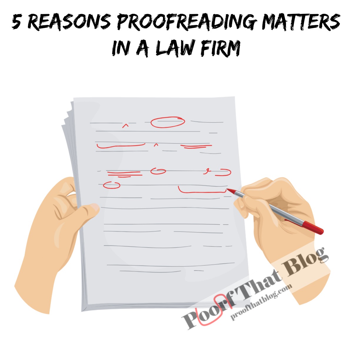 5 Reasons Proofeading Matters