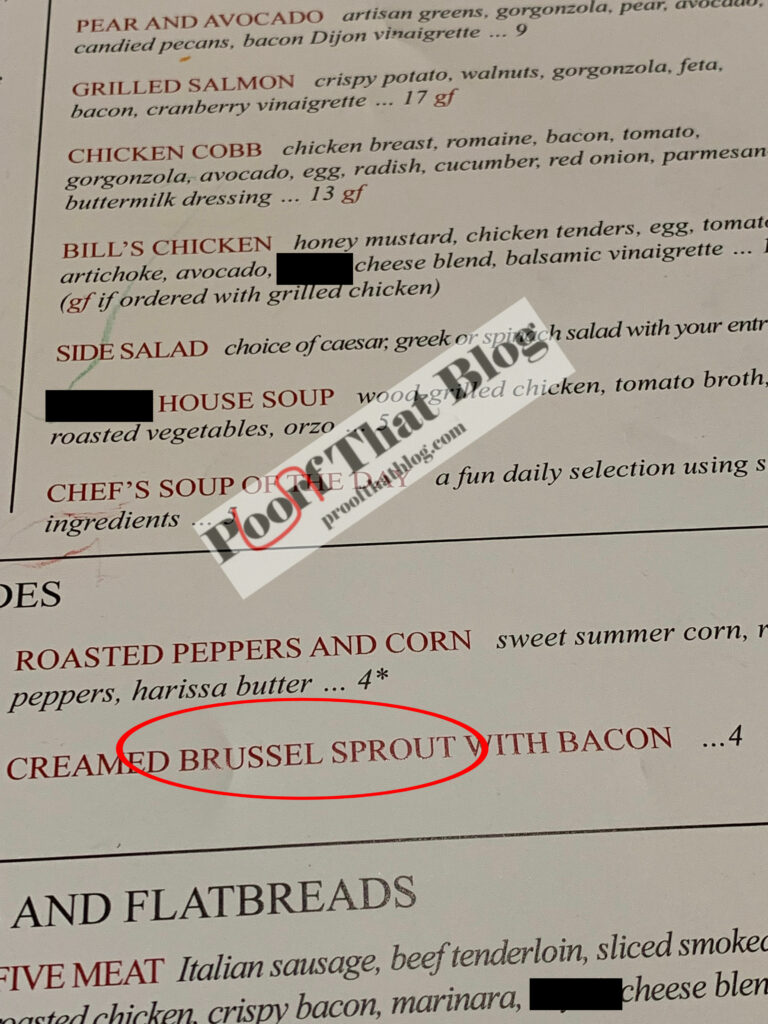 Creamed Brussel Sprout with Bacon